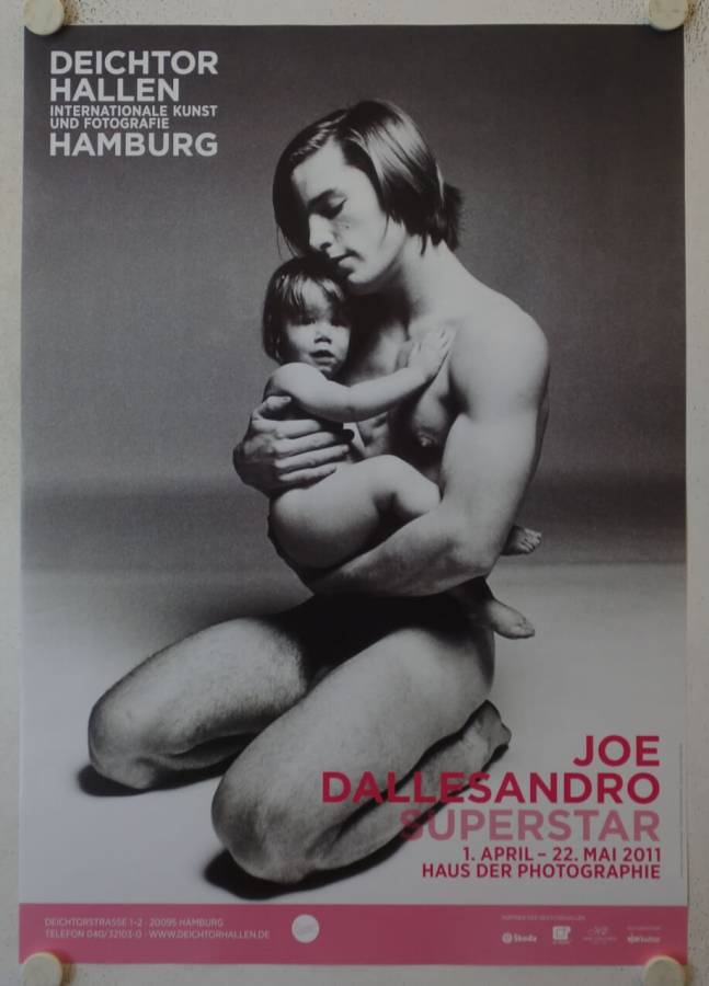 Joe Dallesandro Superstar originales deutsches Ausstellungs-Plakat